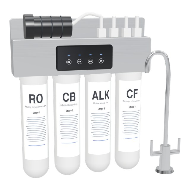 Under-sink, electronic control